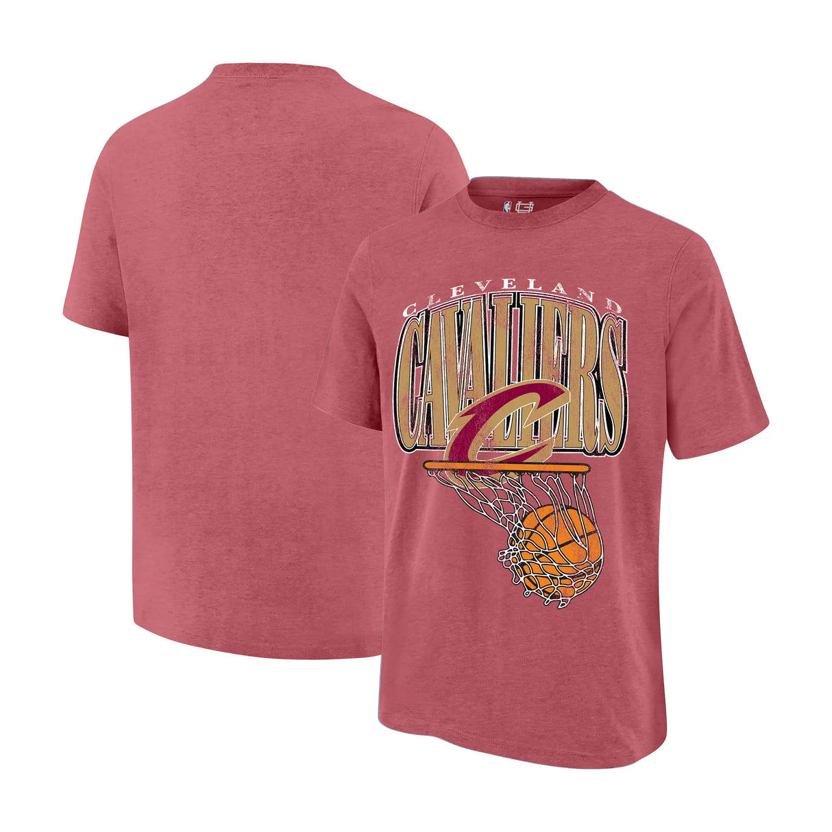 Ultra Game Youth NBA Official Super Soft Distressed T-Shirt | Cleveland Cavaliers
