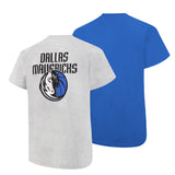 Ultra Game Youth NBA Official Standard Super Soft 2 Pack T-Shirt Set | Dallas Mavericks