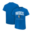 Ultra Game Youth NBA Official Arched Plexi Short Sleeve T-Shirt | Dallas Mavericks