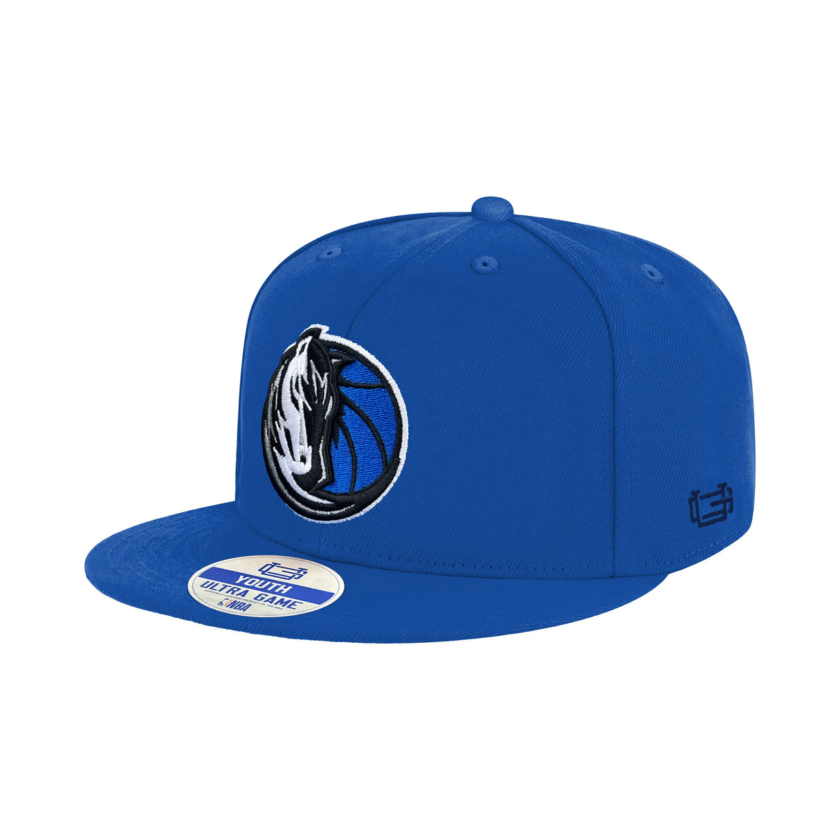 Ultra Game Youth NBA Official 8-20 Twill Snap Back Ultimate Baseball Cap Hat | Dallas Mavericks