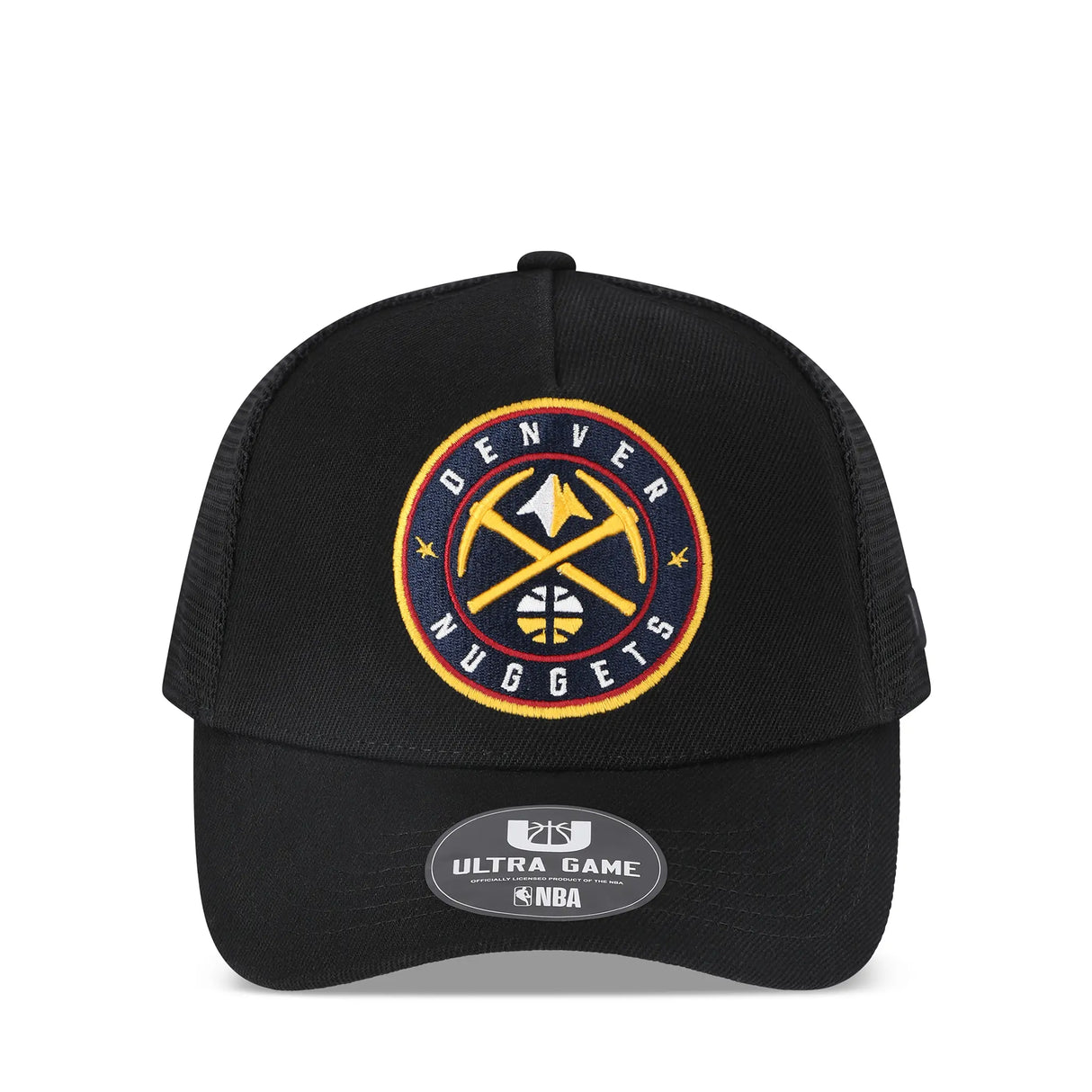 Ultra Game Youth NBA Official Snap Back All Around The World Trucker Baseball Cap Hat | Denver Nuggets