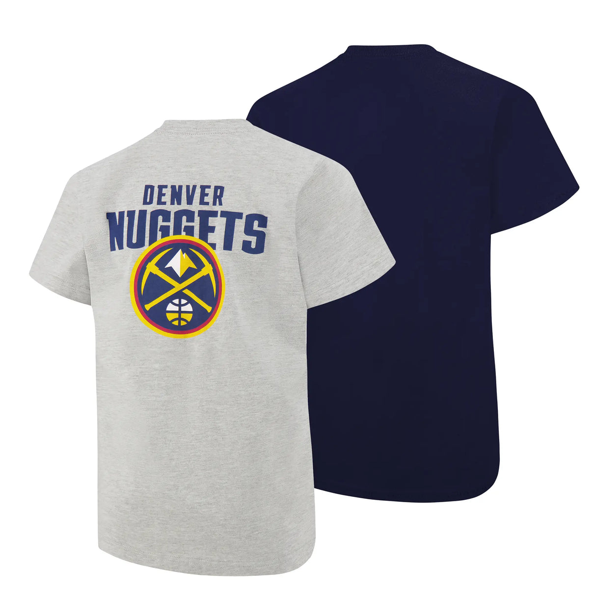 Ultra Game Youth NBA Official Standard Super Soft 2 Pack T-Shirt Set | Denver Nuggets
