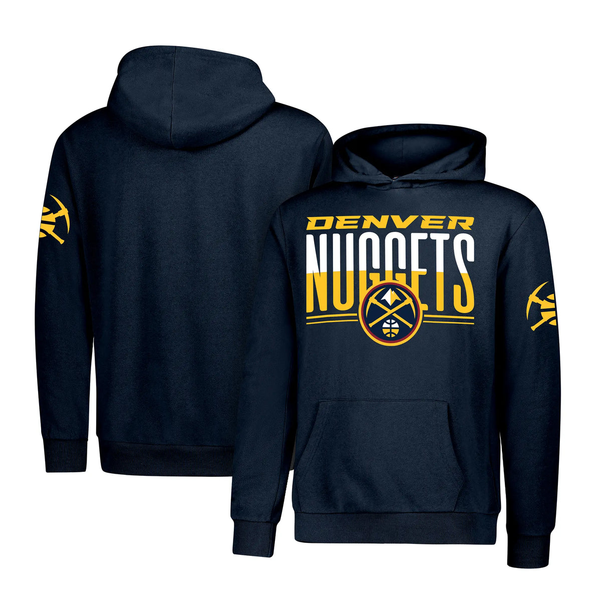 Ultra Game Youth NBA Official Standard Super Soft MVP Pullover Hoodie Sweatshirt | Denver Nuggets
