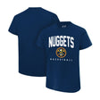 Ultra Game Youth NBA Official Arched Plexi Short Sleeve T-Shirt | Denver Nuggets