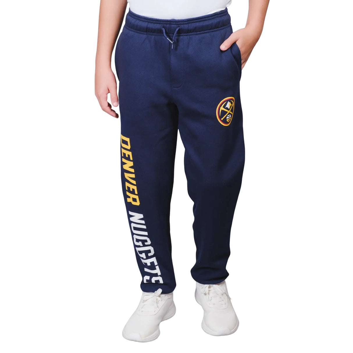 Ultra Game Youth NBA Official Super Soft Game Day Jogger Sweatpants | Denver Nuggets
