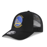 Ultra Game Youth NBA Official Snap Back All Around The World Trucker Baseball Cap Hat | Golden State Warriors