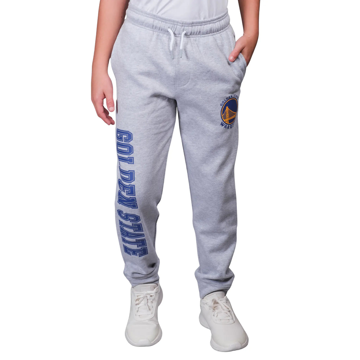 Ultra Game Youth NBA Official Super Soft Game Day Jogger Sweatpants | Golden State Warriors