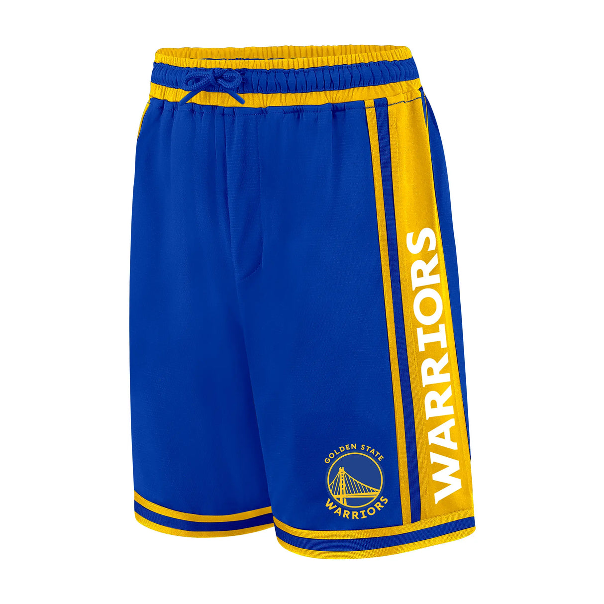 Ultra Game Boys NBA Official Soft Air Mesh Game Day Basketball Shorts - Classic Fit | Golden State Warriors