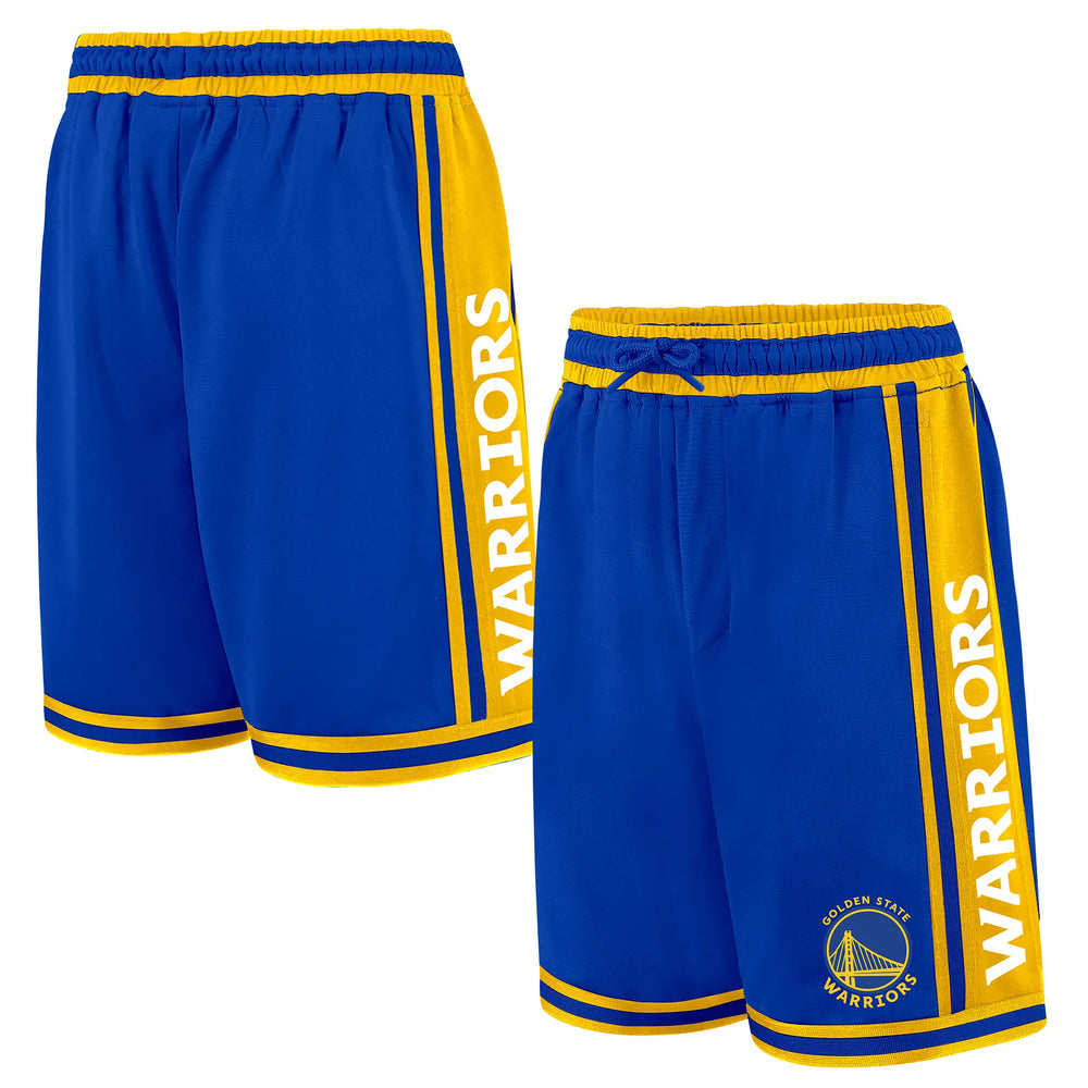 Ultra Game Boys NBA Official Soft Air Mesh Game Day Basketball Shorts - Classic Fit | Golden State Warriors