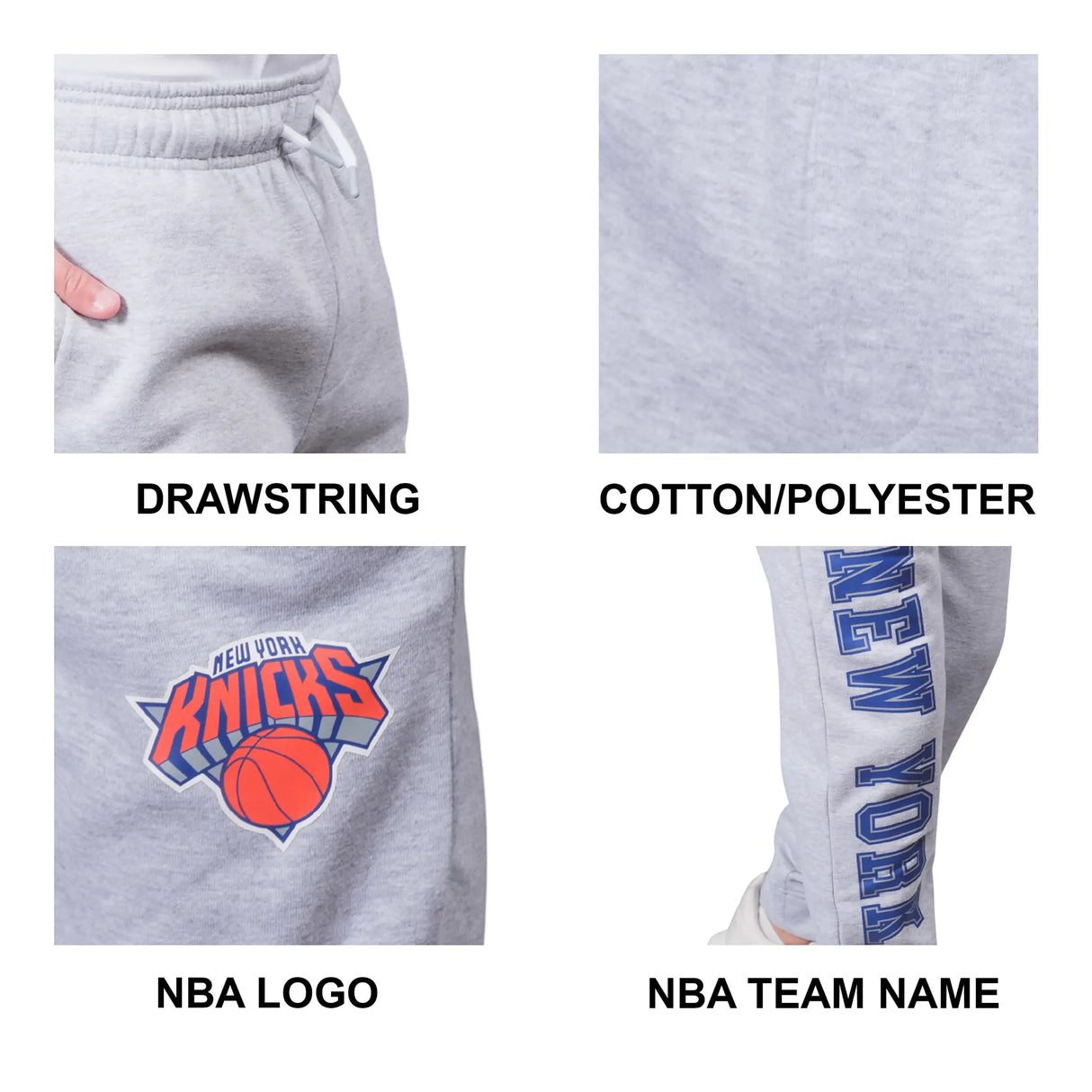 Ultra Game Youth NBA Official Super Soft Game Day Jogger Sweatpants | Milwaukee Bucks