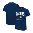 Ultra Game Youth NBA Official Arched Plexi Short Sleeve T-Shirt | Indiana Pacers