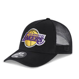 Ultra Game Youth NBA Official Snap Back All Around The World Trucker Baseball Cap Hat | Los Angeles Lakers