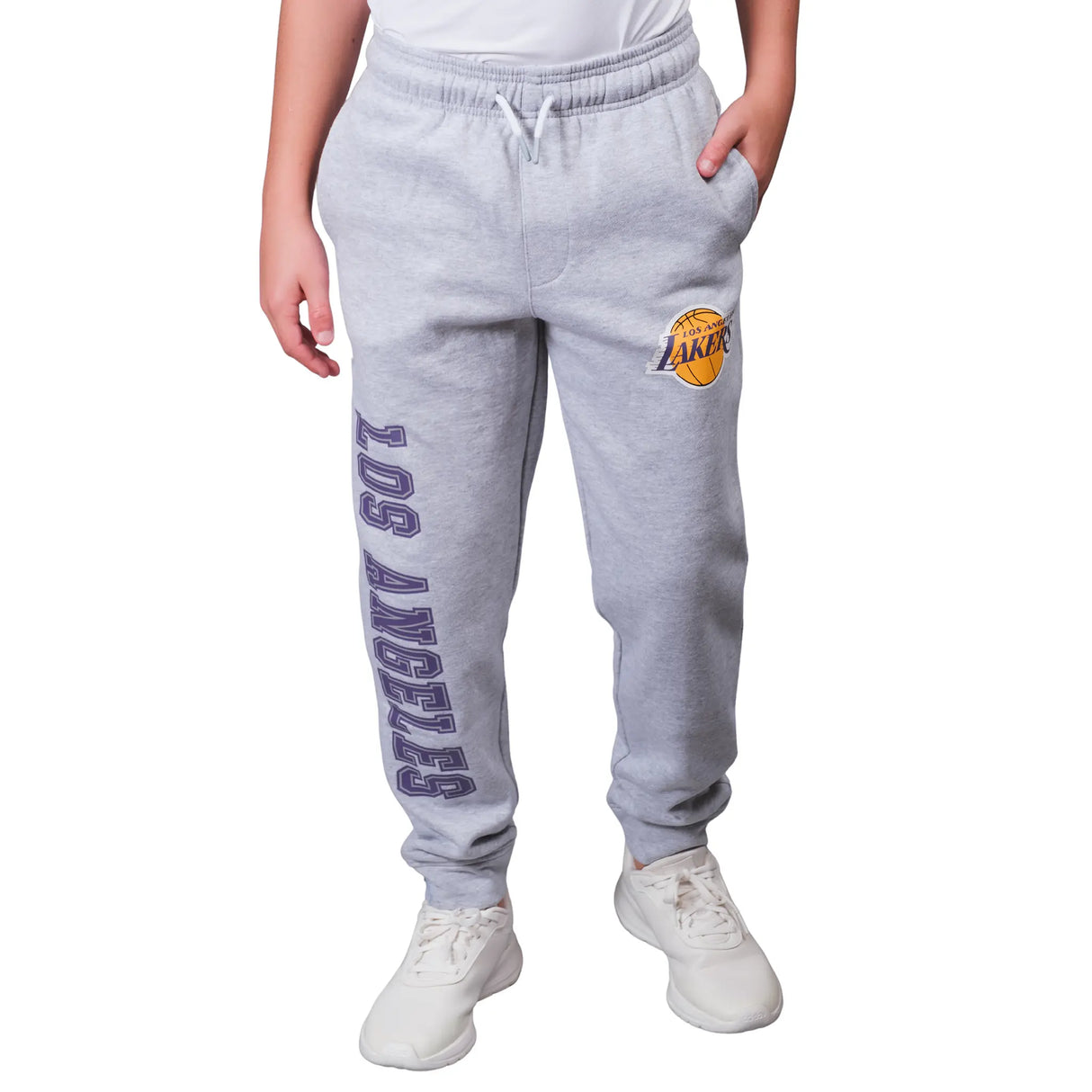 Ultra Game Youth NBA Official Super Soft Game Day Jogger Sweatpants | Los Angeles Lakers