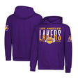 Ultra Game Youth NBA Official Standard Super Soft MVP Pullover Hoodie Sweatshirt | Los Angeles Lakers