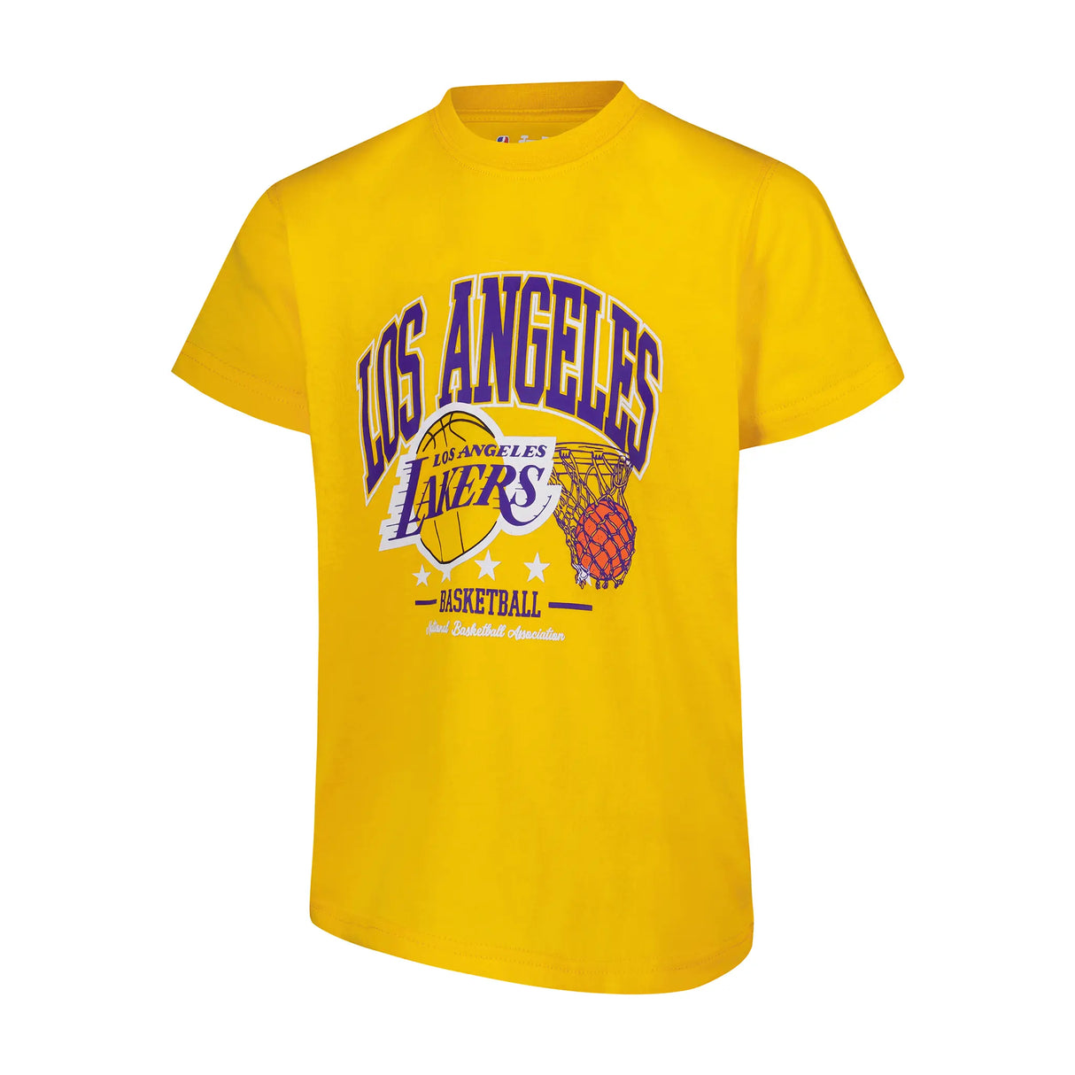 Ultra Game Boys NBA Official Super Soft T-Shirt & Basketball Shorts Set | Los Angeles Lakers