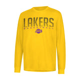 Ultra Game Youth NBA Official Supremely Soft Long Sleeve T-Shirt | Los Angeles Lakers
