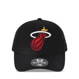 Ultra Game Youth NBA Official Snap Back All Around The World Trucker Baseball Cap Hat | Miami Heat