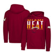 Ultra Game Youth NBA Official Standard Super Soft MVP Pullover Hoodie Sweatshirt | Miami Heat