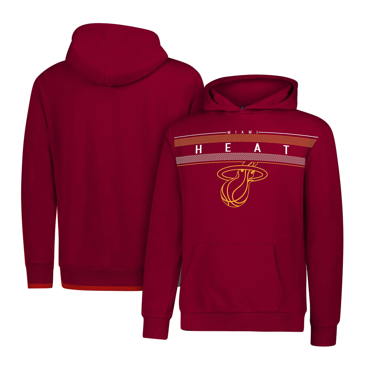 Ultra Game Boy's NBA Official Super Soft Midtown Hoodie Sweatshirt | Miami Heat