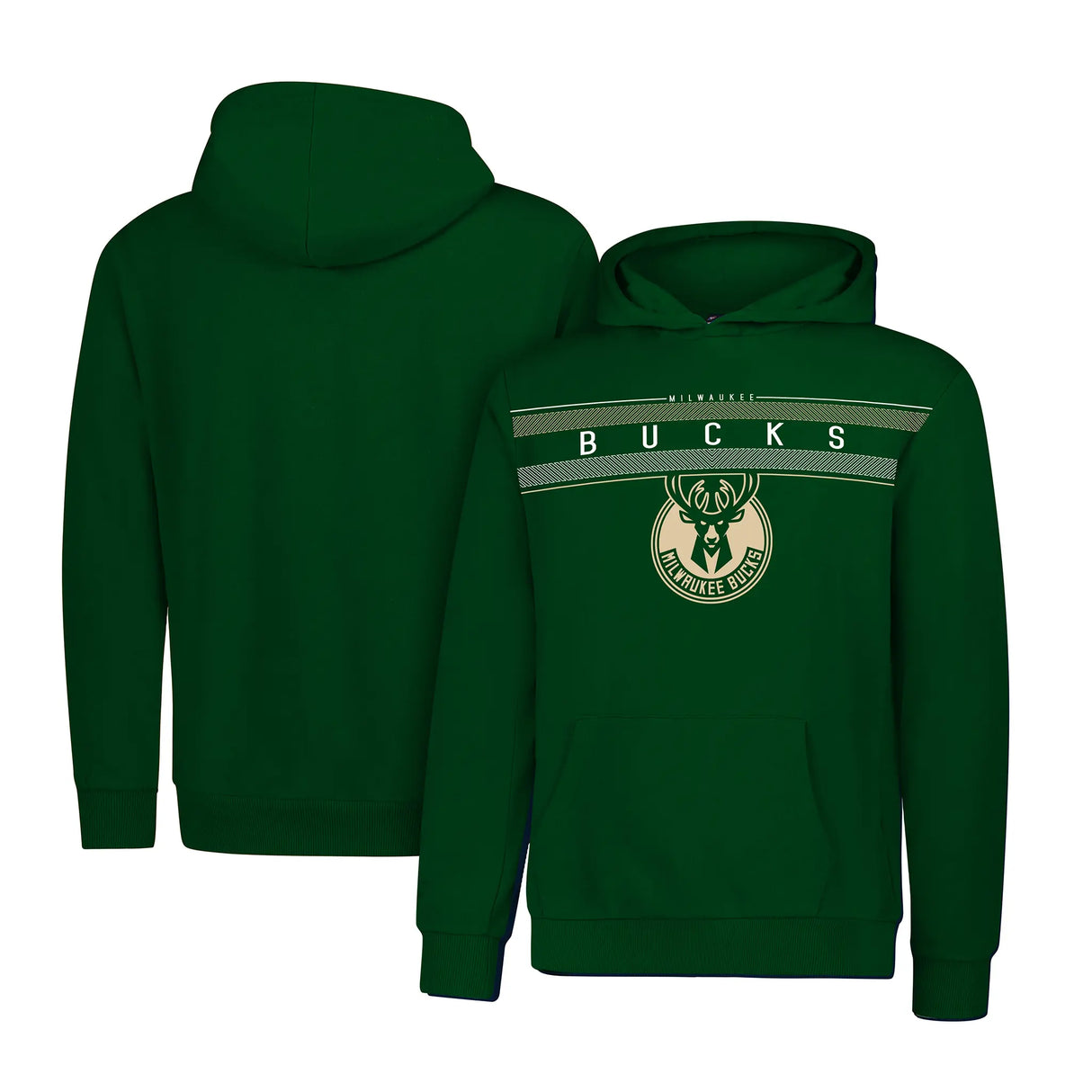 Ultra Game Boy's NBA Official Super Soft Midtown Hoodie Sweatshirt | Milwaukee Bucks