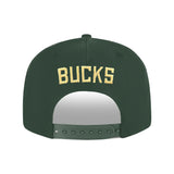 Ultra Game Youth NBA Official 8-20 Twill Snap Back Ultimate Baseball Cap Hat | Milwaukee Bucks