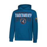 Ultra Game Youth NBA Official Standard Super Soft MVP Pullover Hoodie Sweatshirt | Minnesota Timberwolves