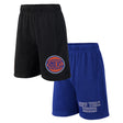 Ultra Game Youth NBA Official Super Soft 2 Pack Basketball Shorts Set | New York Knicks