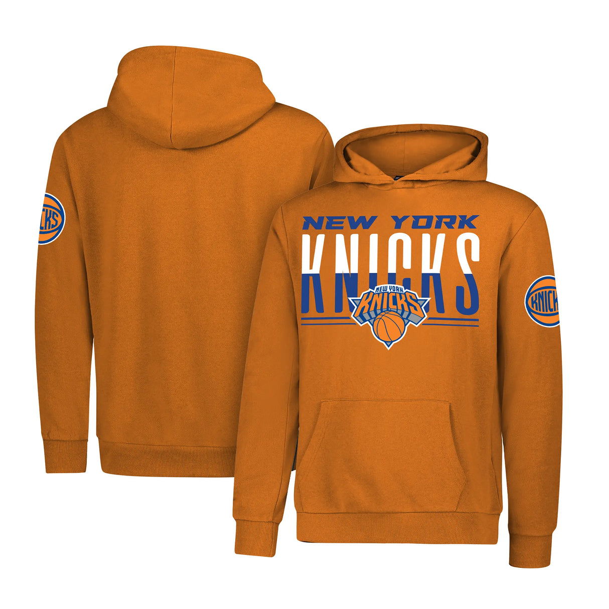 Ultra Game Youth NBA Official Standard Super Soft MVP Pullover Hoodie Sweatshirt | New York Knicks