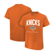 Ultra Game Youth NBA Official Arched Plexi Short Sleeve T-Shirt | New York Knicks