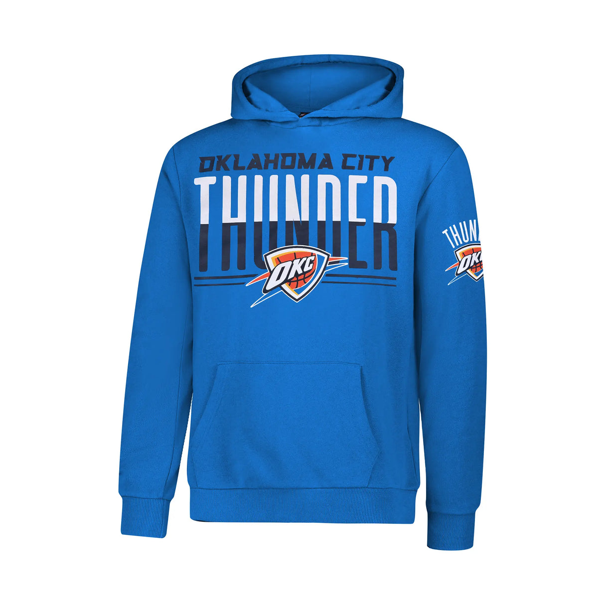 Ultra Game Youth NBA Official Standard Super Soft MVP Pullover Hoodie Sweatshirt | Oklahoma City Thunder
