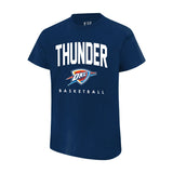 Ultra Game Youth NBA Official Arched Plexi Short Sleeve T-Shirt | Oklahoma City Thunder