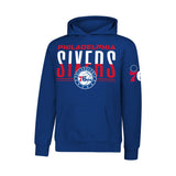 Ultra Game Youth NBA Official Standard Super Soft MVP Pullover Hoodie Sweatshirt | Philadelphia 76ers