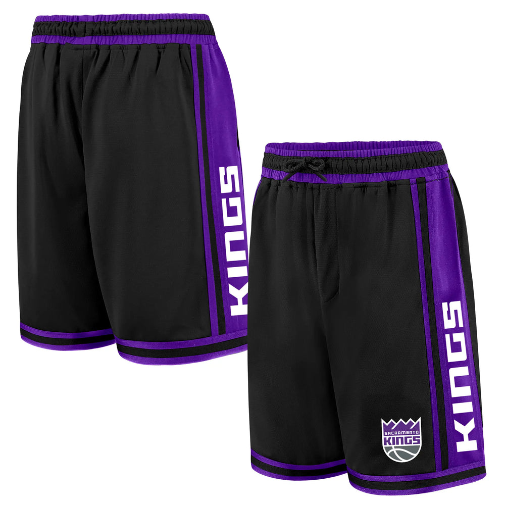 Ultra Game Boys NBA Official Soft Air Mesh Game Day Basketball Shorts - Classic Fit | Sacramento Kings