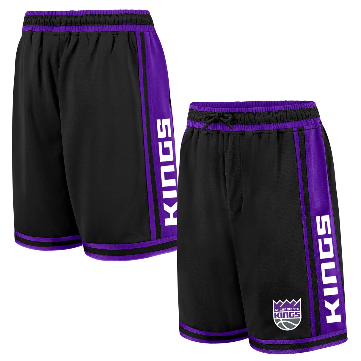 Ultra Game Boys NBA Official Soft Air Mesh Game Day Basketball Shorts - Classic Fit | Sacramento Kings