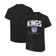 Ultra Game Youth NBA Official Arched Plexi Short Sleeve T-Shirt | Sacramento Kings