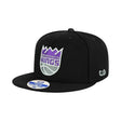 Ultra Game Youth NBA Official 8-20 Twill Snap Back Ultimate Baseball Cap Hat | Sacramento Kings