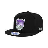 Ultra Game Youth NBA Official 8-20 Twill Snap Back Ultimate Baseball Cap Hat | Sacramento Kings