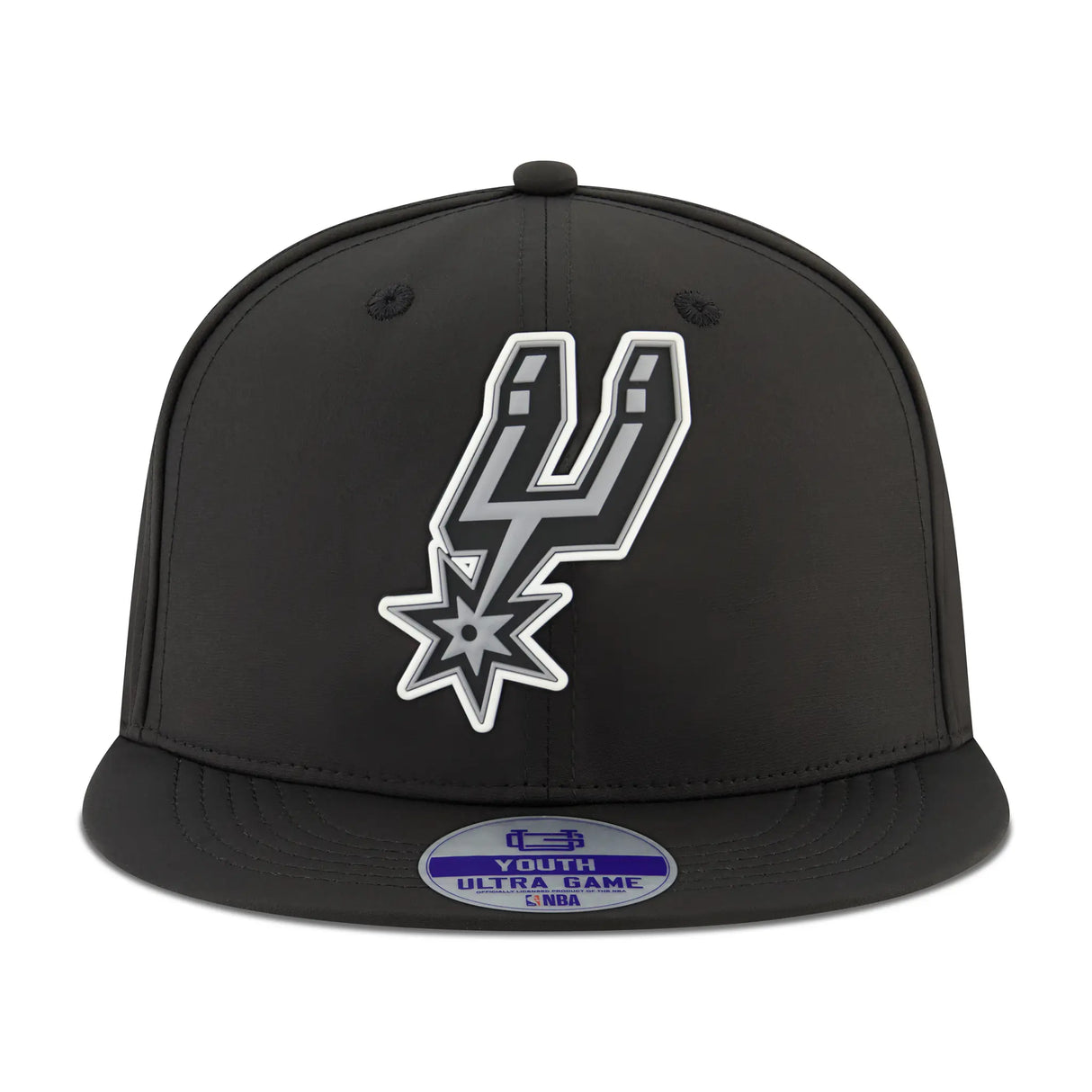 Ultra Game Youth NBA Official Ultimate Snap Back Baseball Cap Hat | San Antonio Spurs