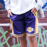 Ultra Game Boys NBA Official Soft Air Mesh Game Day Basketball Shorts - Classic Fit | Sacramento Kings