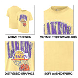 Ultra Game Youth NBA Official Super Soft Distressed T-Shirt | Golden State Warriors
