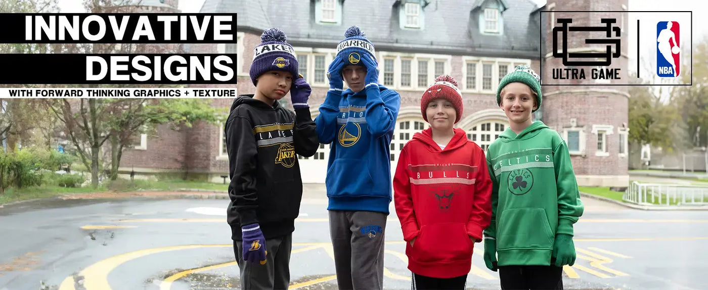 ultra game youth boys nba official team color super soft midtown hoodie sweatshirt banner 1