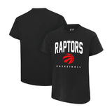 Ultra Game Youth NBA Official Arched Plexi Short Sleeve T-Shirt | Toronto Raptors