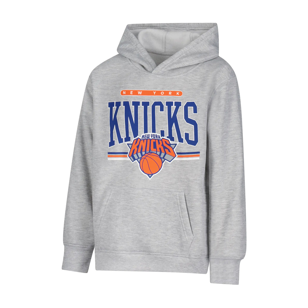 Ultra Game Youth NBA Official Super Soft Hoodie Sweatshirt and Sweatpants Joggers Set | New York Knicks