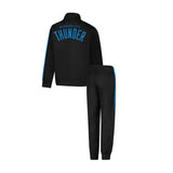 Ultra Game Youth NBA Official Super Soft Full Zip Active Track Jacket and Pants Set | Oklahoma City Thunder