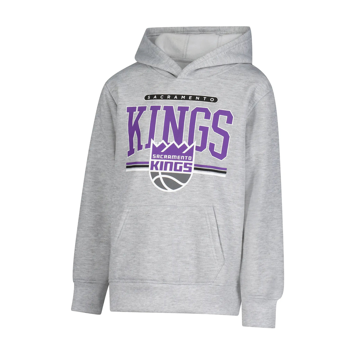 Ultra Game Youth NBA Official Super Soft Hoodie Sweatshirt and Sweatpants Joggers Set | Sacramento Kings