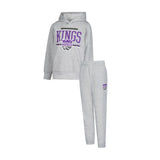 Ultra Game Youth NBA Official Super Soft Hoodie Sweatshirt and Sweatpants Joggers Set | Sacramento Kings