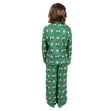 Ultra Game Youth NBA Official 2-Piece Super Soft Button Down Pajamas Set | Boston Celtics
