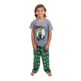 Ultra Game Youth NBA Official 2-Piece PJs Lounge Pants & Tee Set | Boston Celtics