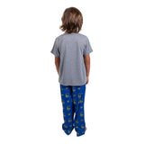 Ultra Game Youth NBA Official 2-Piece PJs Lounge Pants & Tee Set | Golden State Warriors