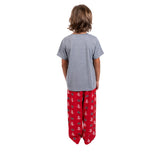 Ultra Game Youth NBA Official 2-Piece PJs Lounge Pants & Tee Set | Houston Rockets
